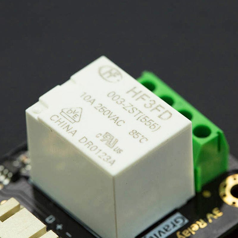 Gravity: Digital 10A Relay Module by DFRobot - The Pi Hut