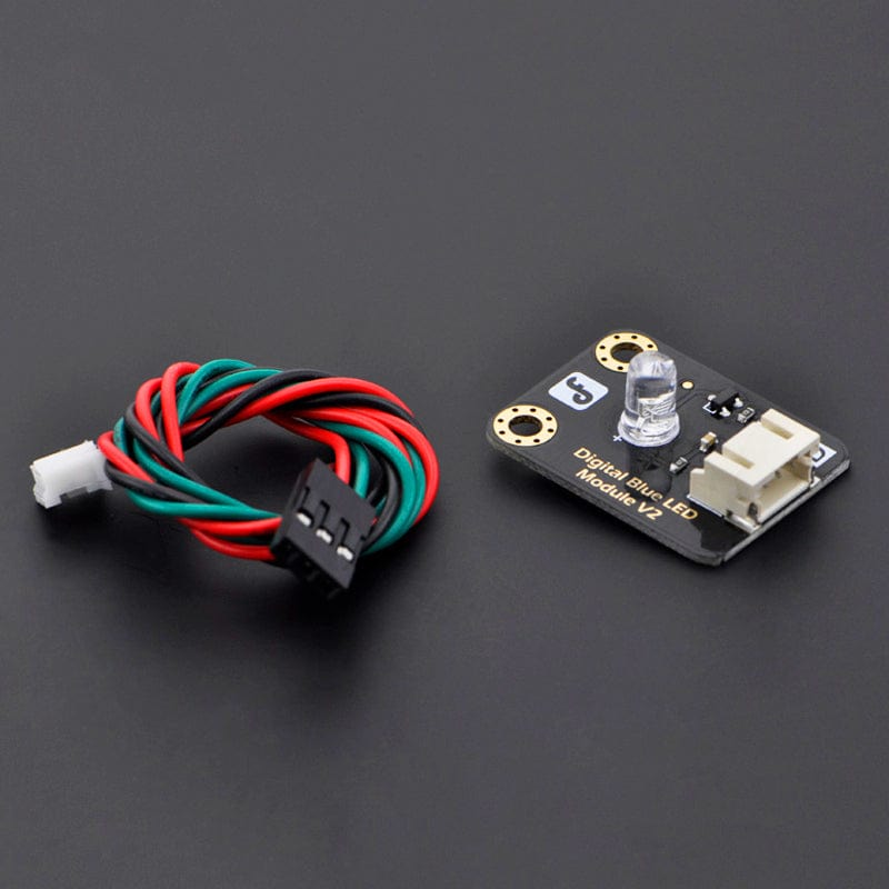 Gravity: Digital Blue LED Light Module by DFRobot - The Pi Hut
