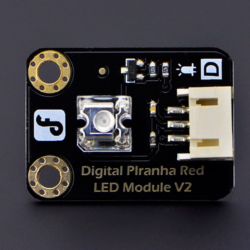 Gravity: Digital Piranha LED Module - Red by DFRobot - The Pi Hut
