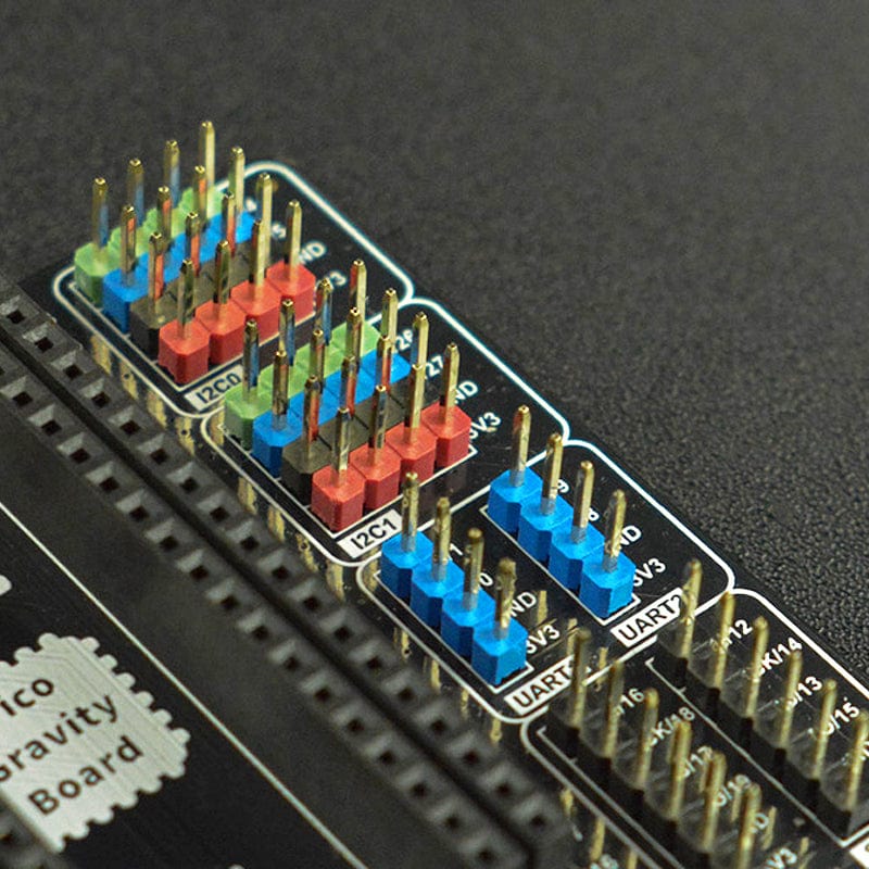Gravity: Expansion Board for Raspberry Pi Pico by DFRobot - The Pi Hut