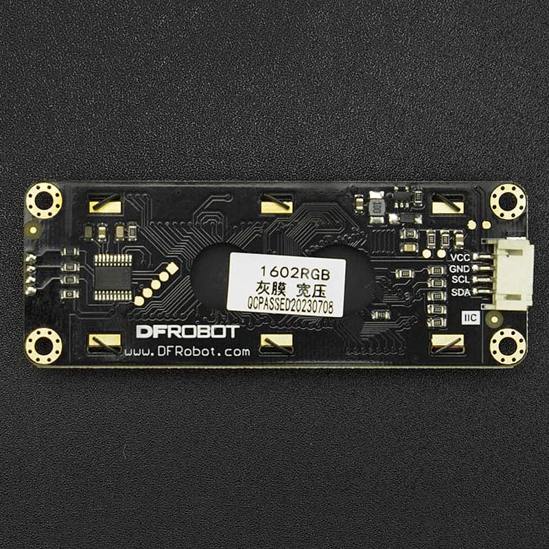 Gravity: I2C 16x2 Arduino LCD with RGB Backlight Display by DFRobot - The Pi Hut