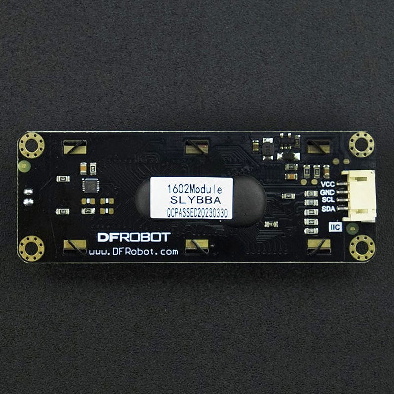 Gravity: I2C LCD1602 Arduino LCD Display Module (Green) by DFRobot - The Pi Hut