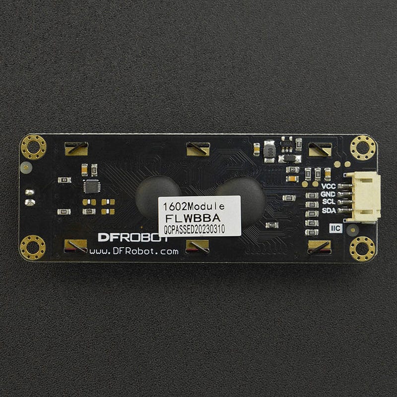 Gravity: I2C LCD1602 Arduino LCD Display Module (Grey) by DFRobot - The Pi Hut