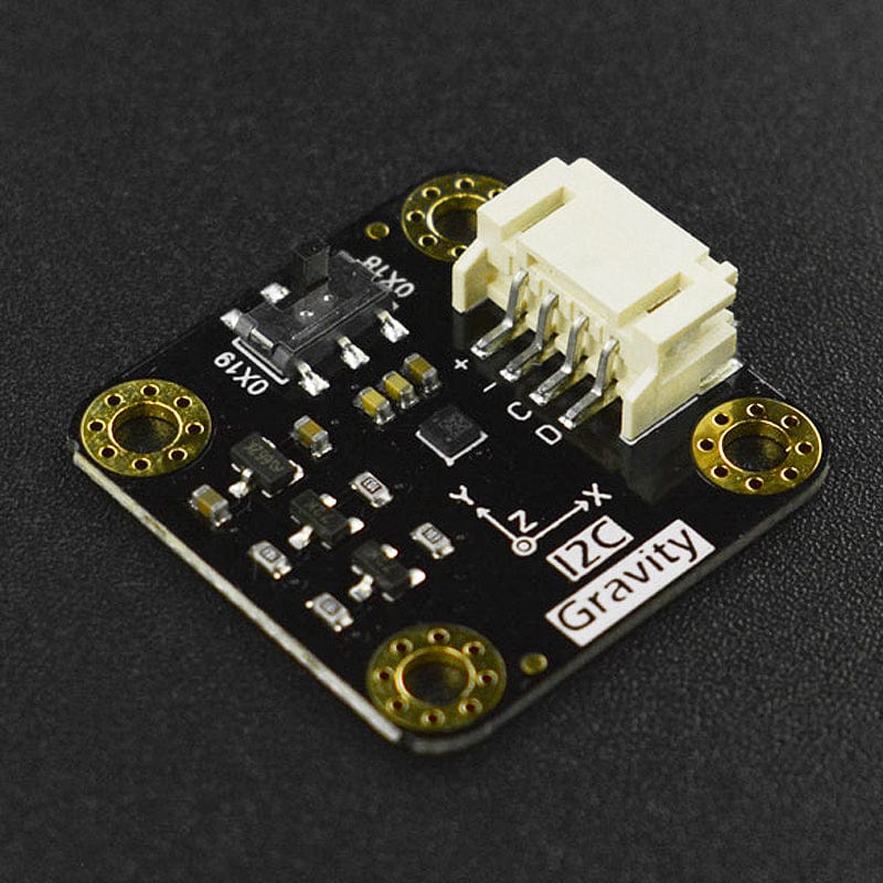 Gravity: I2C LIS2DW12 Triple Axis Accelerometer Sensor (±2g/±4g/±8g/±16g) by DFRobot - The Pi Hut