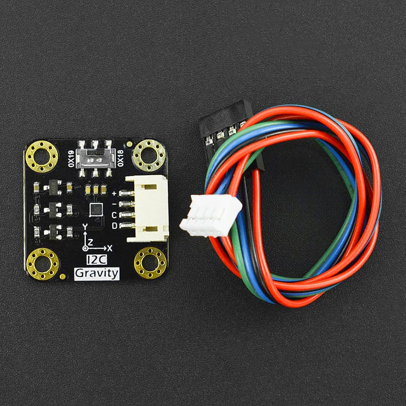 Gravity: I2C LIS2DW12 Triple Axis Accelerometer Sensor (±2g/±4g/±8g/±16g) by DFRobot - The Pi Hut