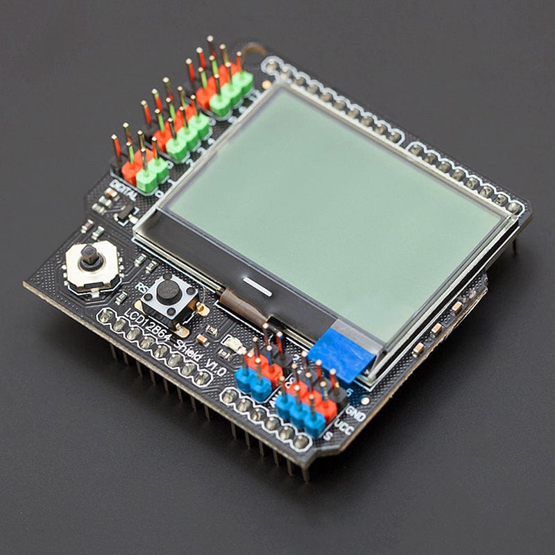 Gravity: LCD12864 Shield by DFRobot - The Pi Hut
