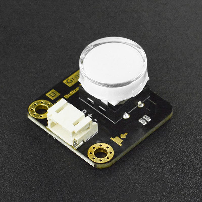 Gravity: LED Button - Blue by DFRobot - The Pi Hut
