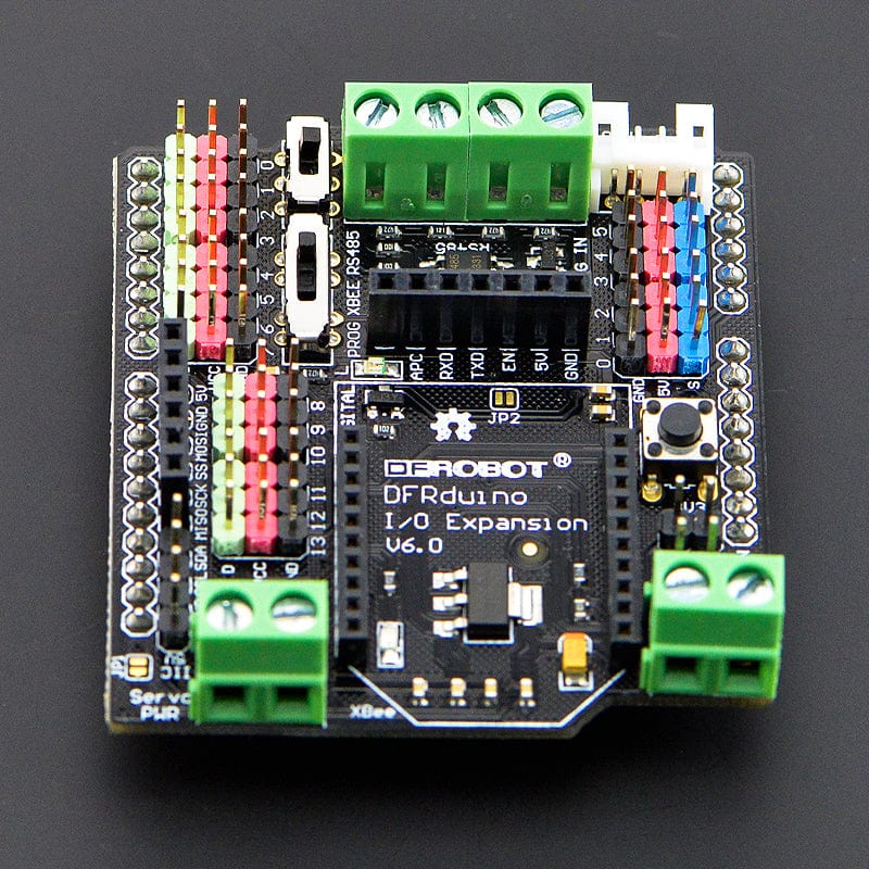 Gravity: RS485 IO Expansion Shield for Arduino by DFRobot - The Pi Hut