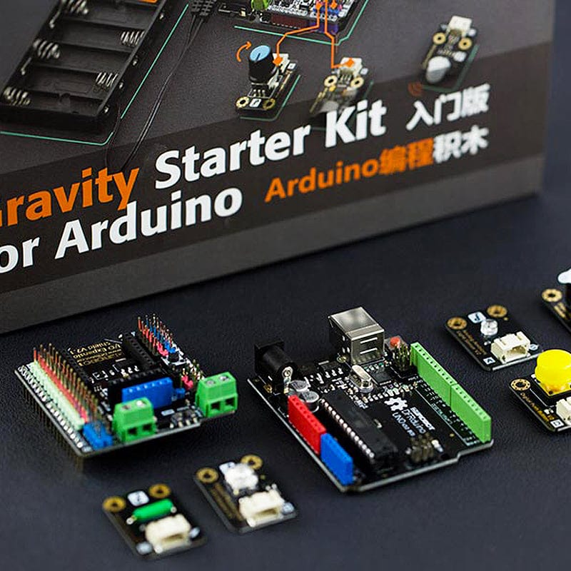 Gravity: Starter Kit for Arduino by DFRobot - The Pi Hut