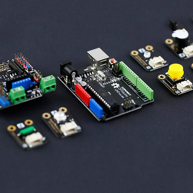Gravity: Starter Kit for Arduino by DFRobot - The Pi Hut