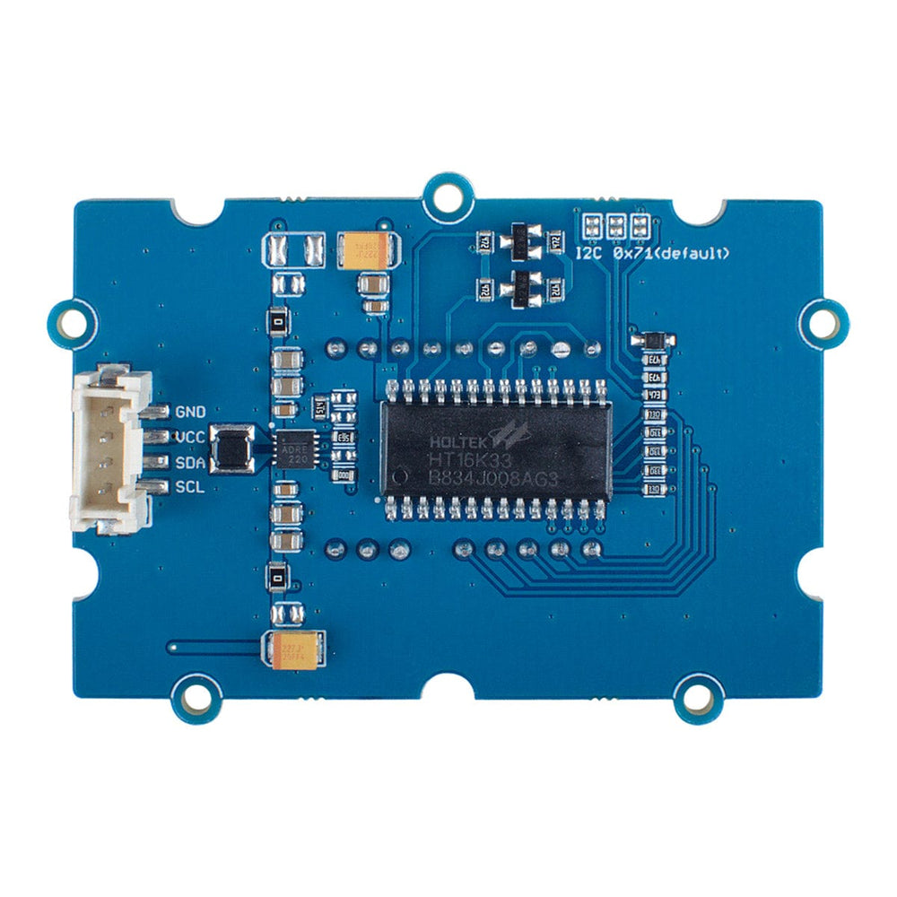 Grove - 0.54" Red Quad Alphanumeric Display by Seeed - The Pi Hut