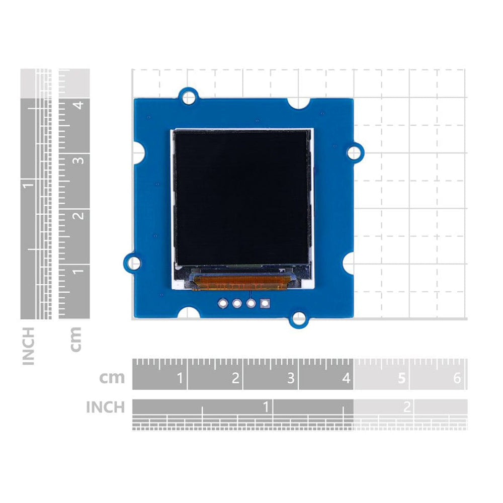 Grove -1.22" IPS Display (240 x 240) by Seeed - The Pi Hut