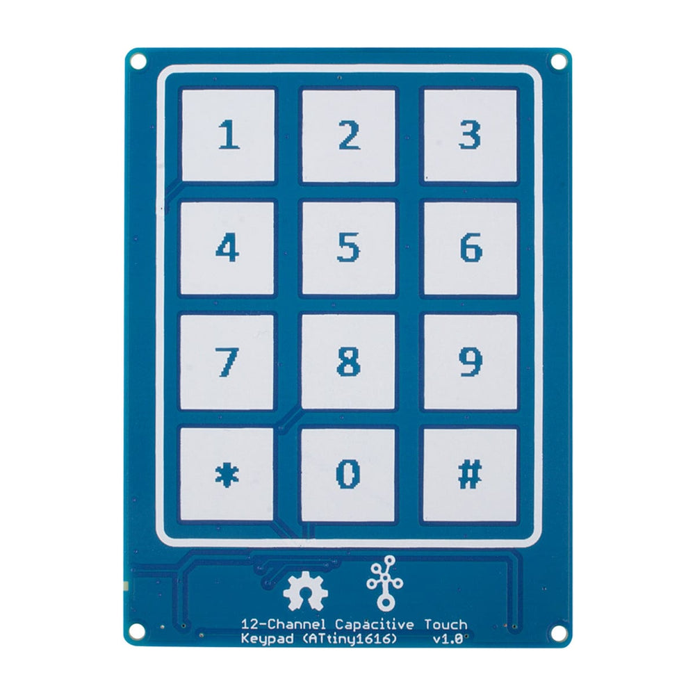 Grove - 12-Channel Capacitive Touch Keypad (ATtiny1616) by Seeed - The Pi Hut