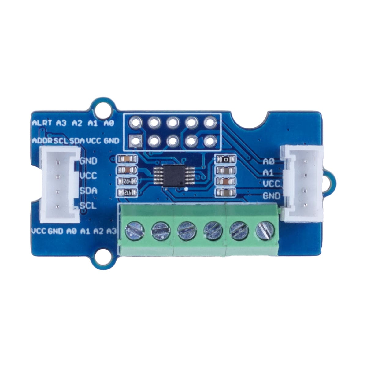 Grove - 4 Channel 16-bit ADC (ADS1115) with Programmable Gain Amplifier by Seeed - The Pi Hut