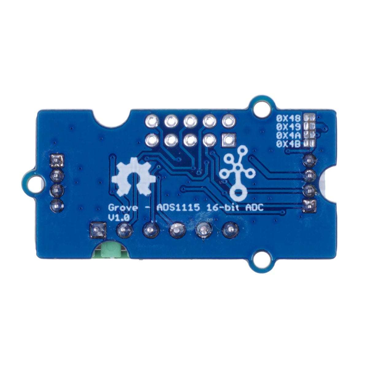 Grove - 4 Channel 16-bit ADC (ADS1115) with Programmable Gain Amplifier by Seeed - The Pi Hut