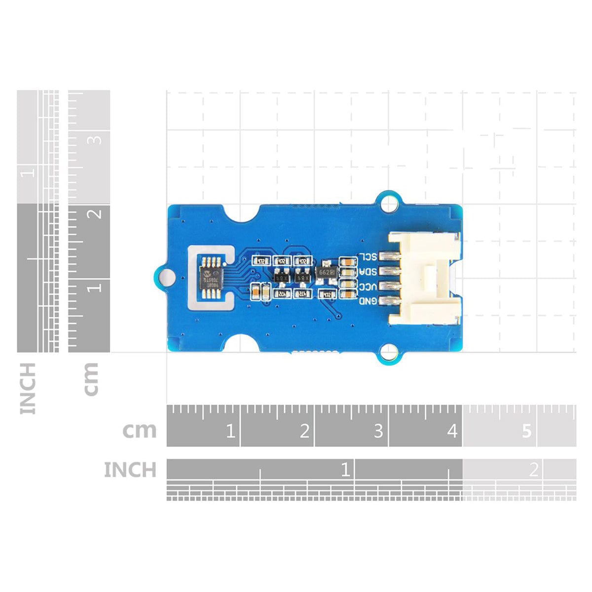 Grove - I2C High Accuracy Temperature Sensor (MCP9808) by Seeed - The Pi Hut
