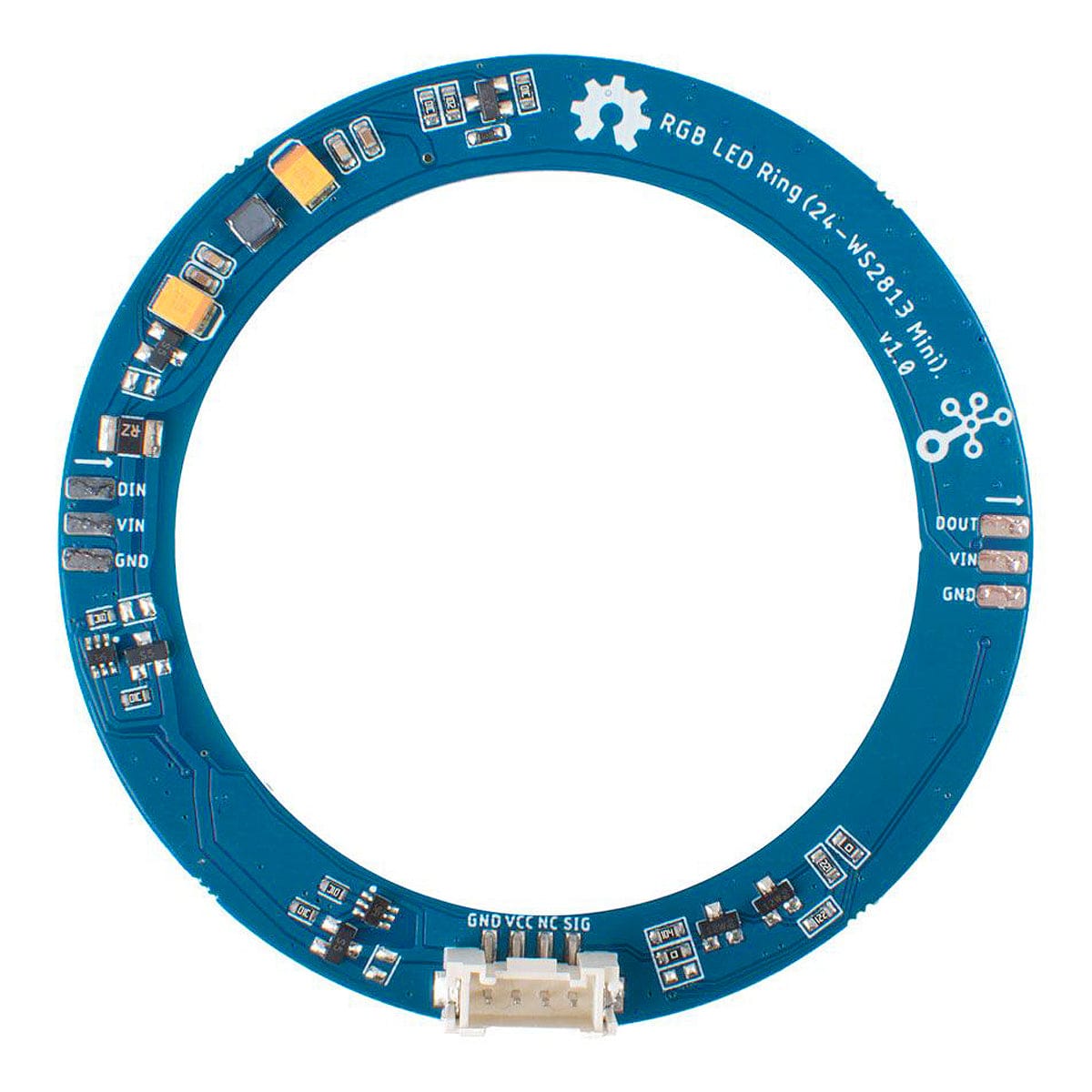 Grove - RGB LED Ring (24-WS2813 Mini) by Seeed - The Pi Hut