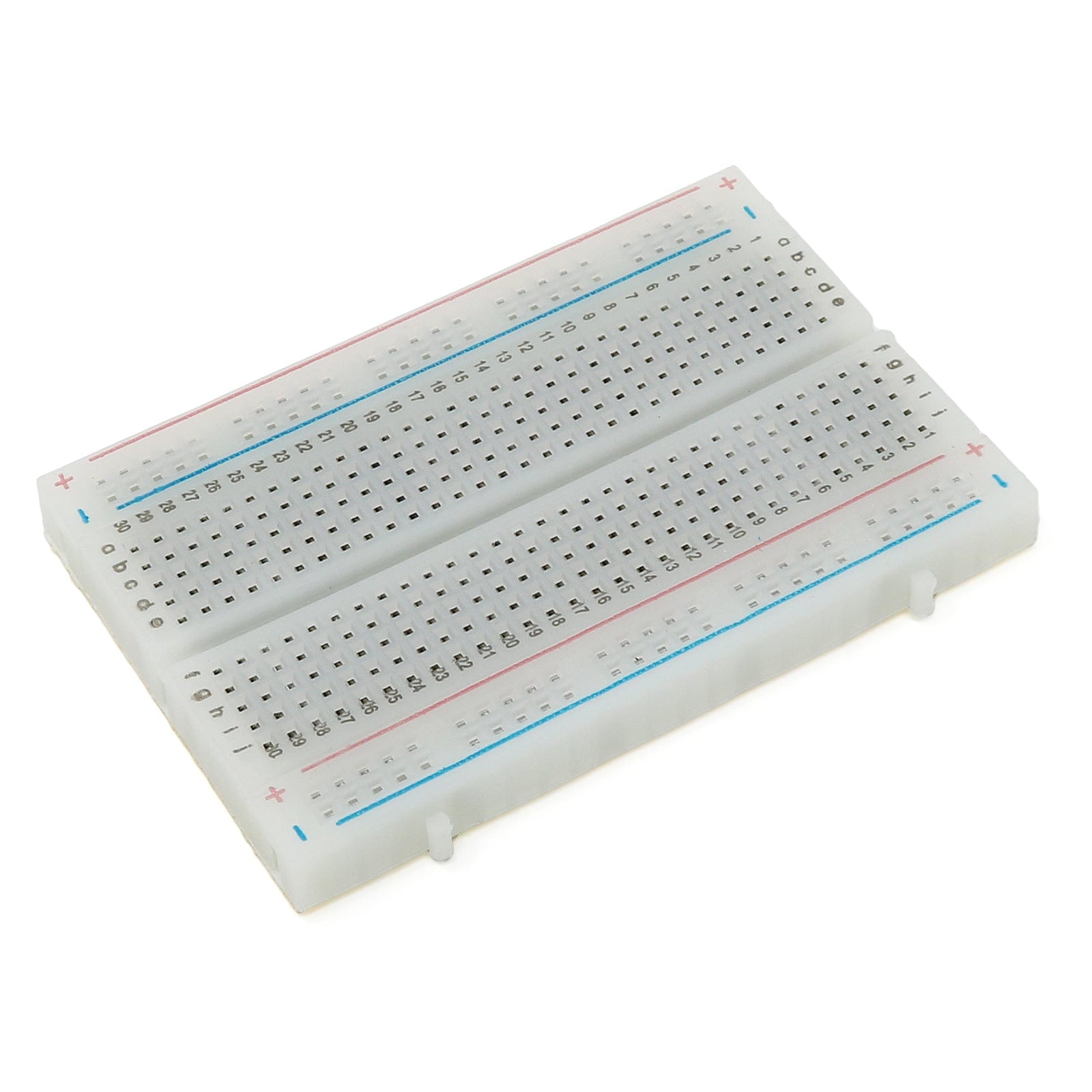 Half-Size Breadboard - White by The Pi Hut - The Pi Hut