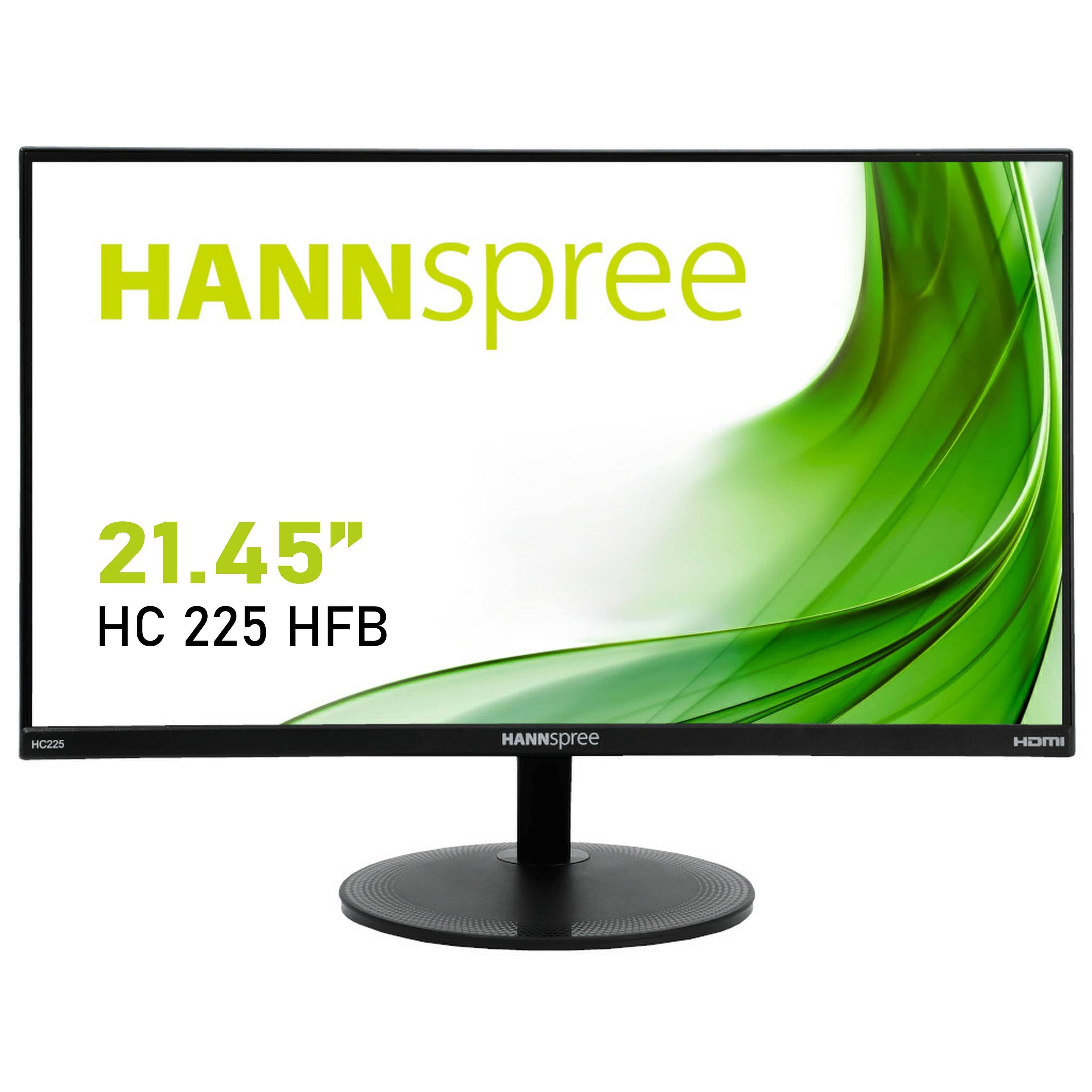 HANNspree HC225HFB 21.45" Full HD Monitor by HANNspree - The Pi Hut