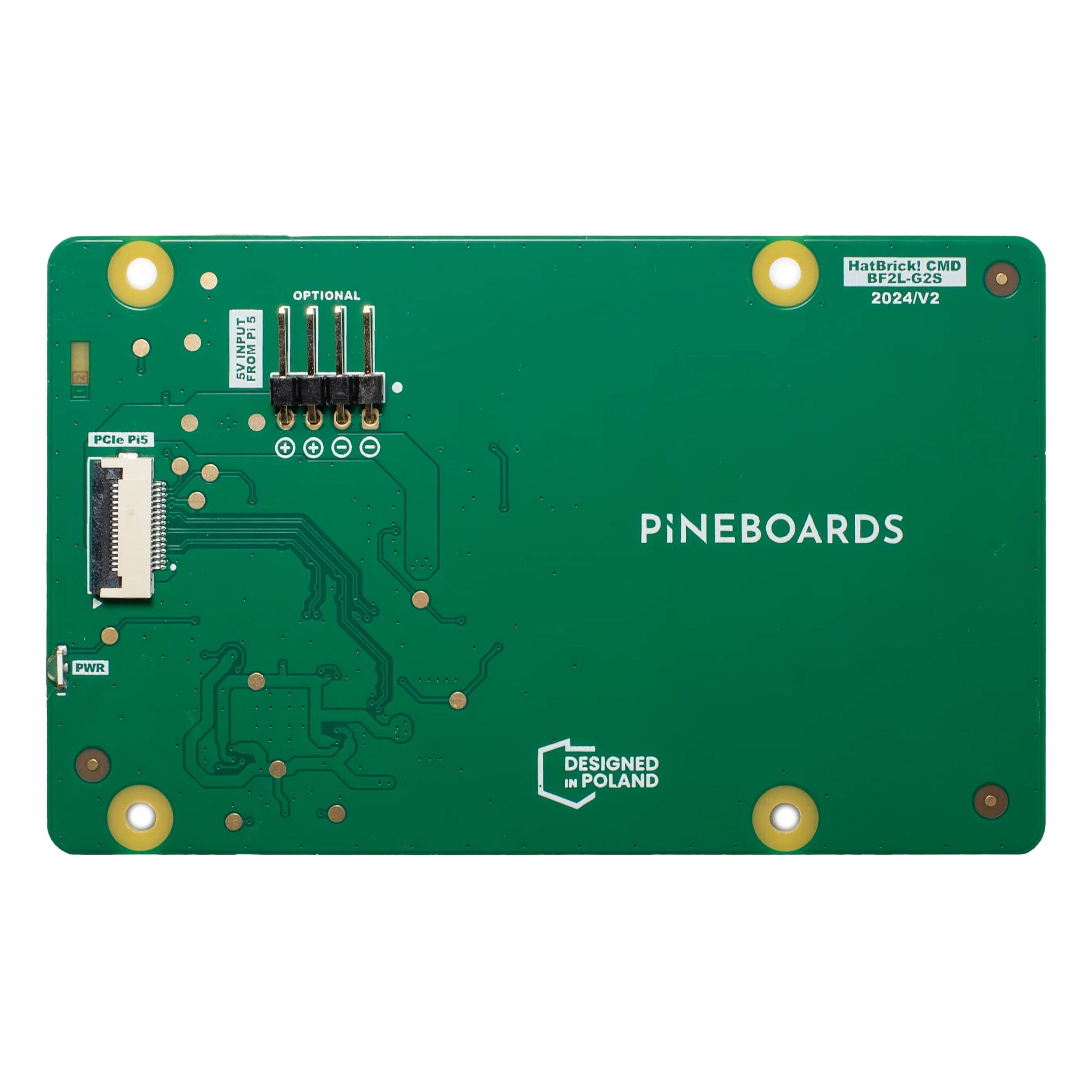 HatBRICK! Commander for Raspberry Pi 5 by Pineboards - The Pi Hut