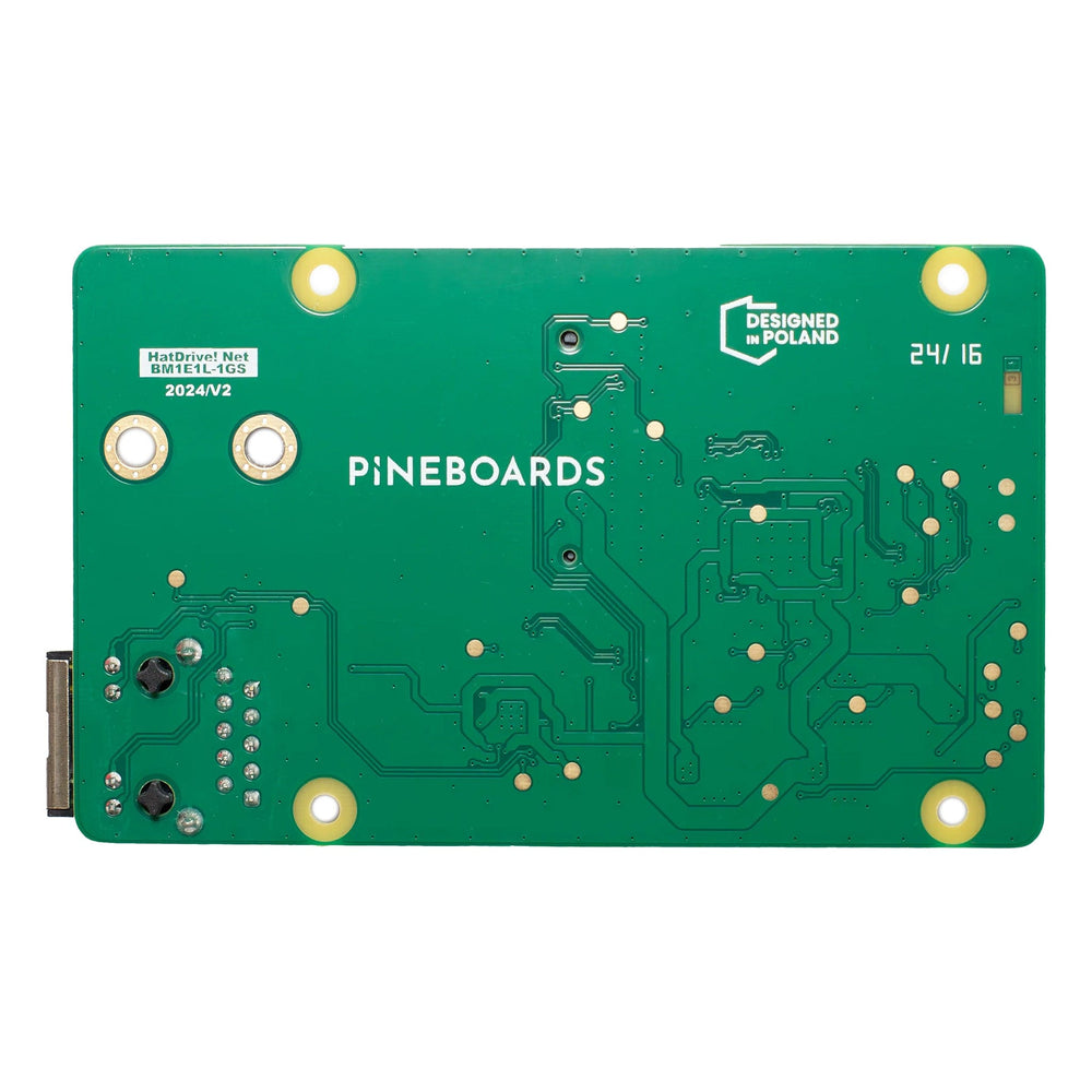 HatDrive! NET 1G for Raspberry Pi 5 by Pineboards - The Pi Hut