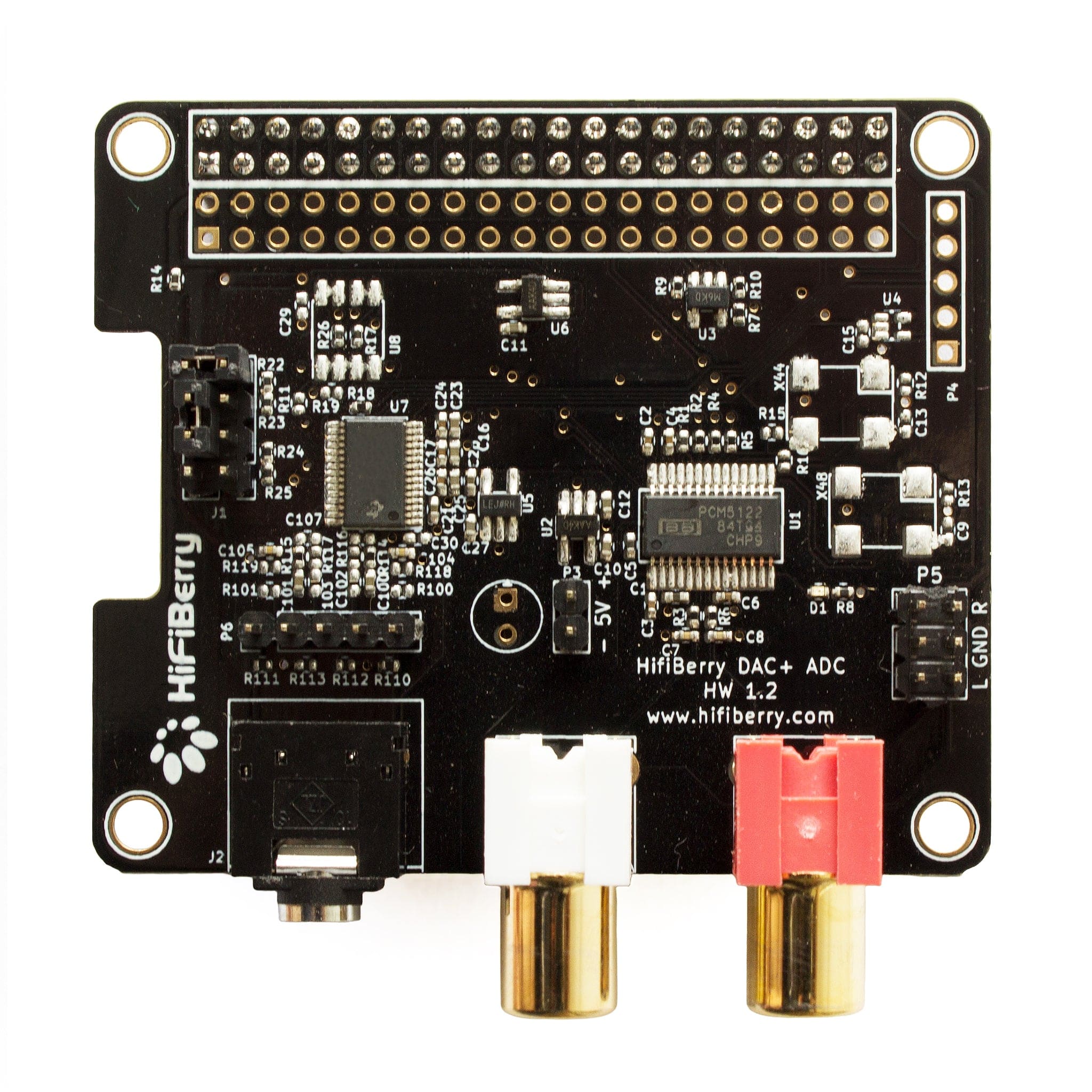 HiFiBerry DAC+ ADC by HiFiBerry - The Pi Hut