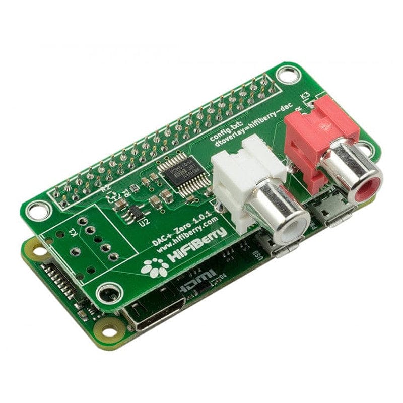 HiFiBerry DAC+ Zero by HiFiBerry - The Pi Hut