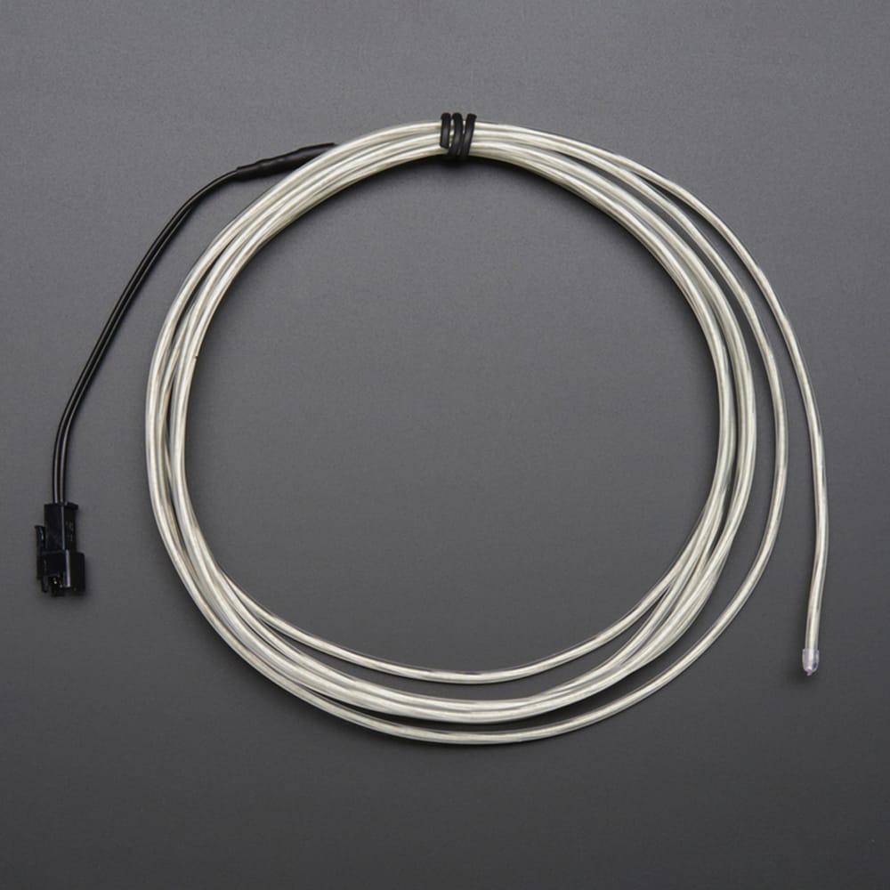 High Brightness Aqua Electroluminescent (EL) Wire - 2.5 meters (High brightness, long life) by Adafruit - The Pi Hut