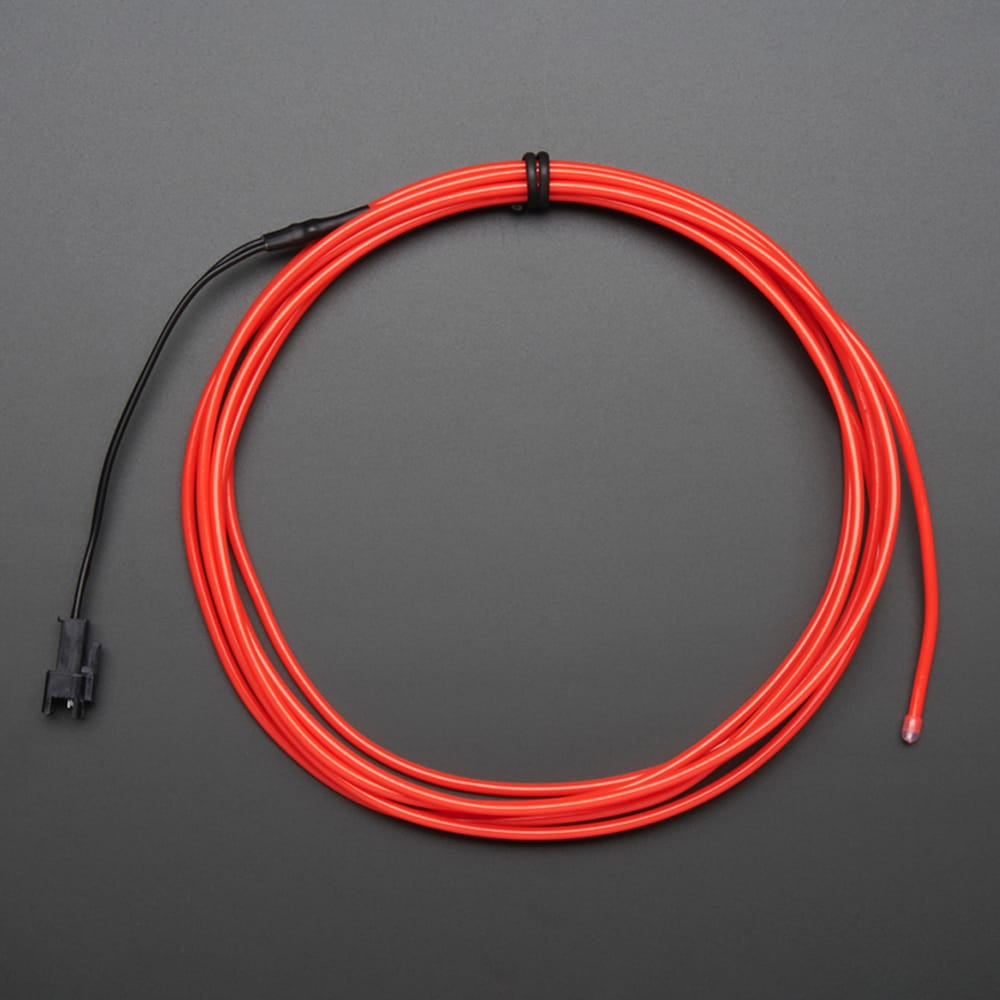 High Brightness Pink Electroluminescent (EL) Wire - 2.5 meters (High brightness, long life) by Adafruit - The Pi Hut