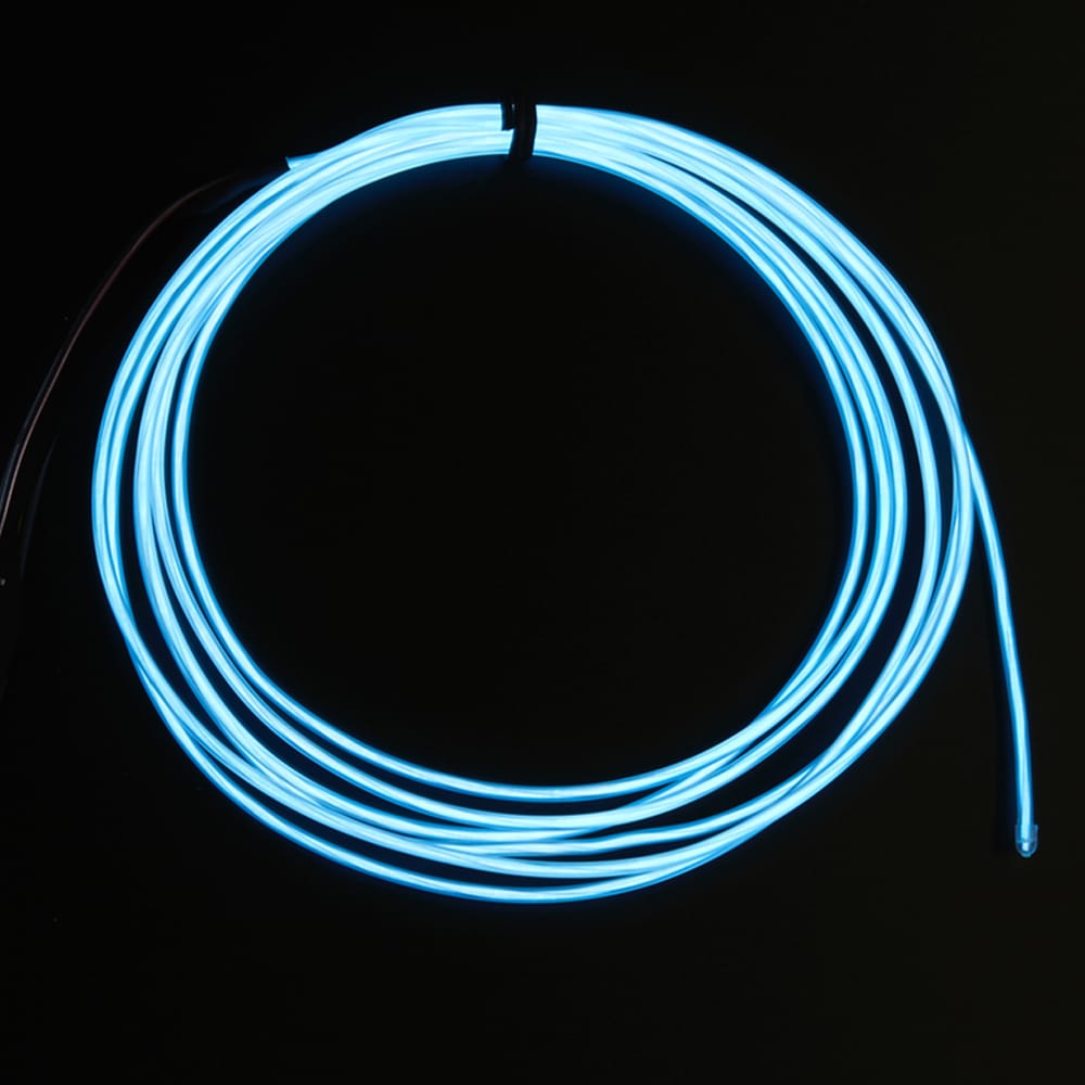 High Brightness White Electroluminescent (EL) Wire - 2.5 meters (High brightness, long life) by Adafruit - The Pi Hut