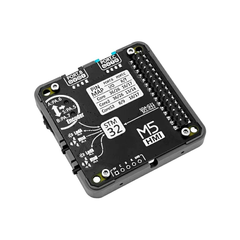 HMI Module with Encoder and 500mAh Battery (STM32F030) by M5Stack - The Pi Hut