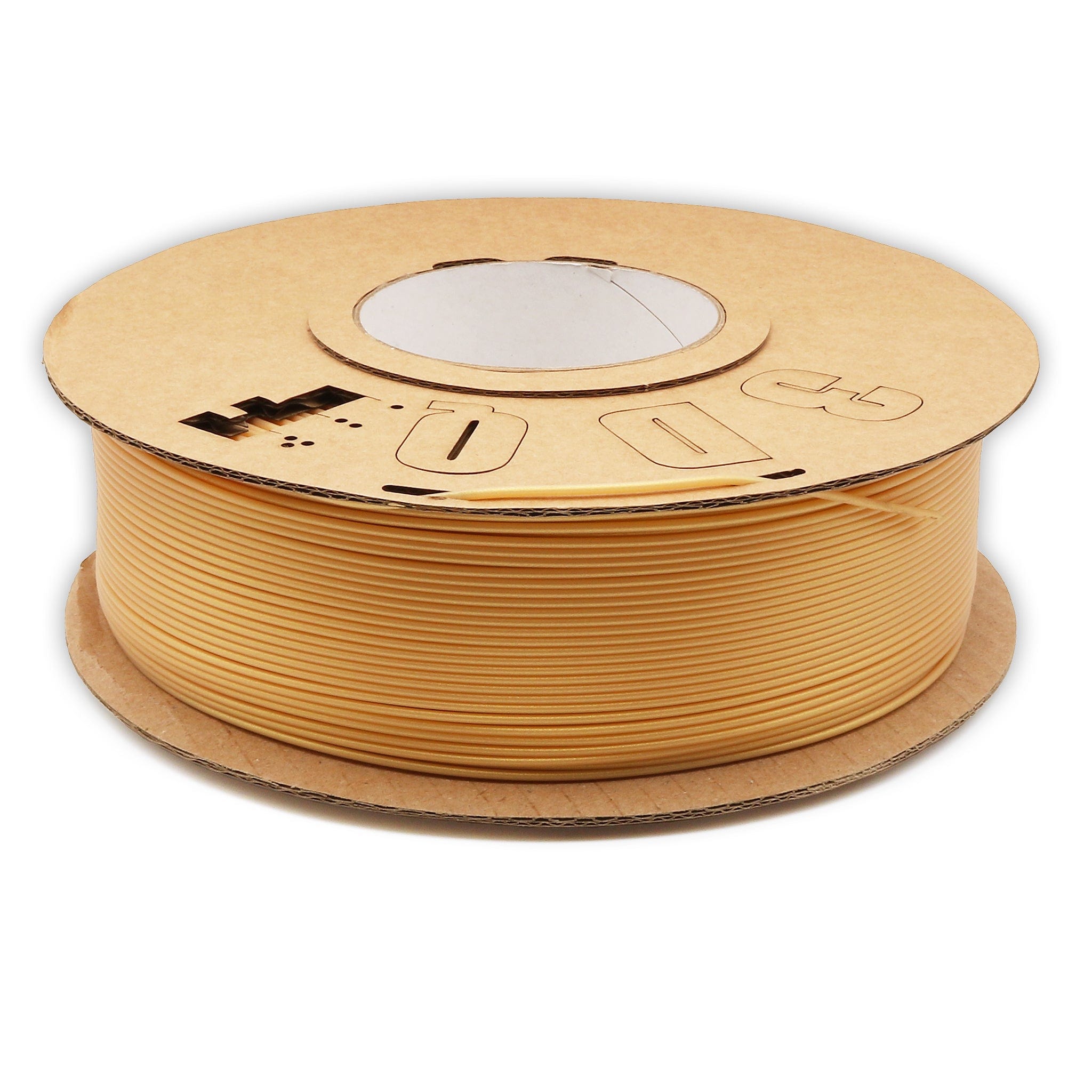 Honeycomb Gold PLA Filament (1.75mm, 1kg) by 3DQF - The Pi Hut