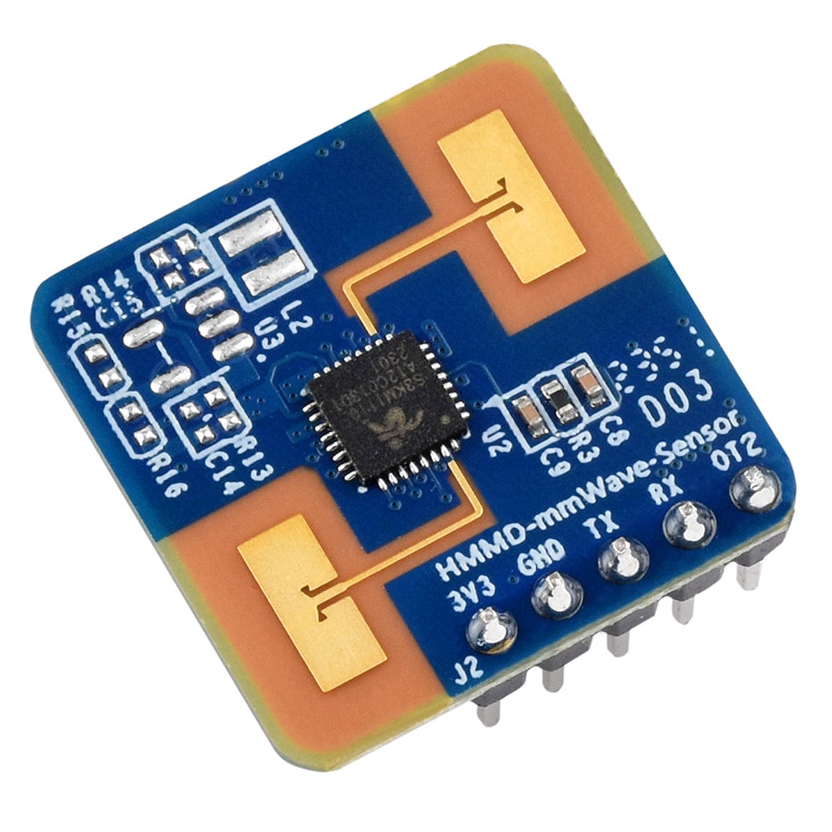 Human Micro-Motion Detection mmWave Sensor (24GHz) by Waveshare - The Pi Hut