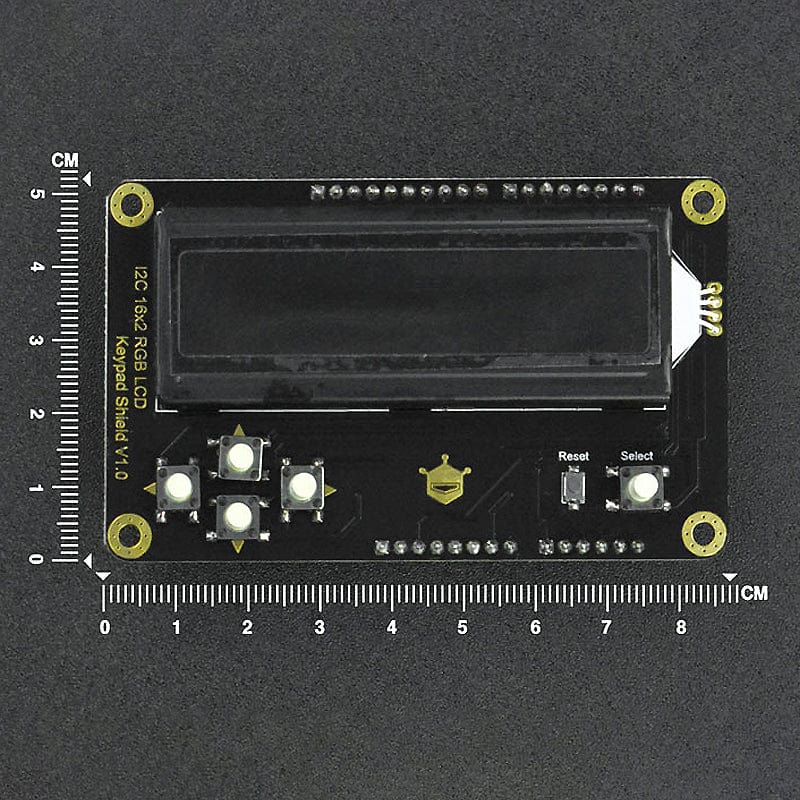 I2C RGB Backlight LCD 16x2 Display Module for Arduino (RGB Text) by DFRobot - The Pi Hut