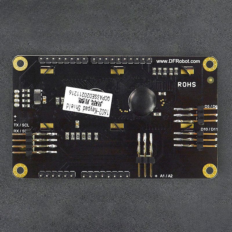 I2C RGB Backlight LCD 16x2 Display Module for Arduino (RGB Text) by DFRobot - The Pi Hut