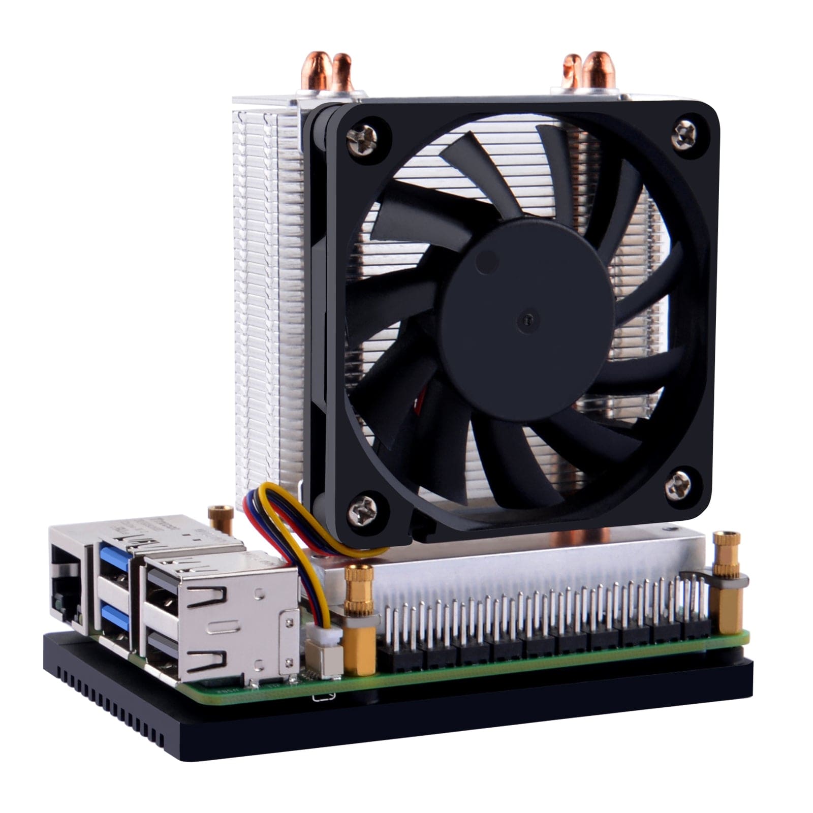ICE Tower Plus Cooler for Raspberry Pi 5 by 52Pi - The Pi Hut