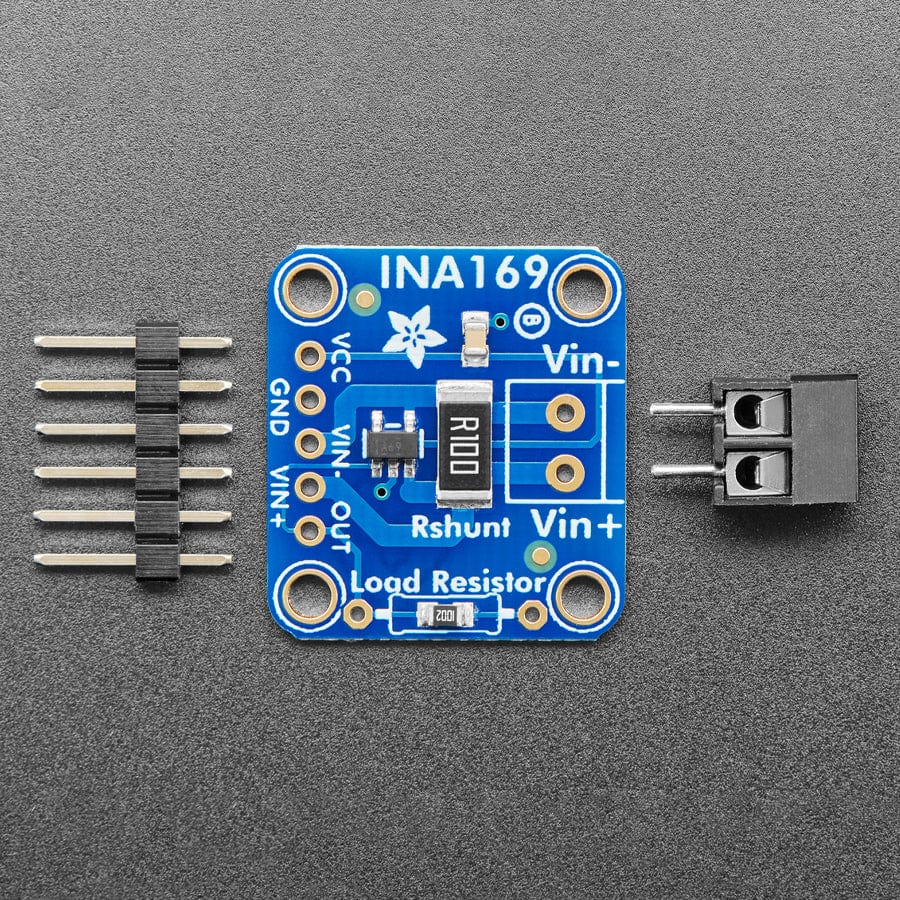 INA169 Analog DC Current Sensor Breakout - 60V 5A Max by Adafruit - The Pi Hut