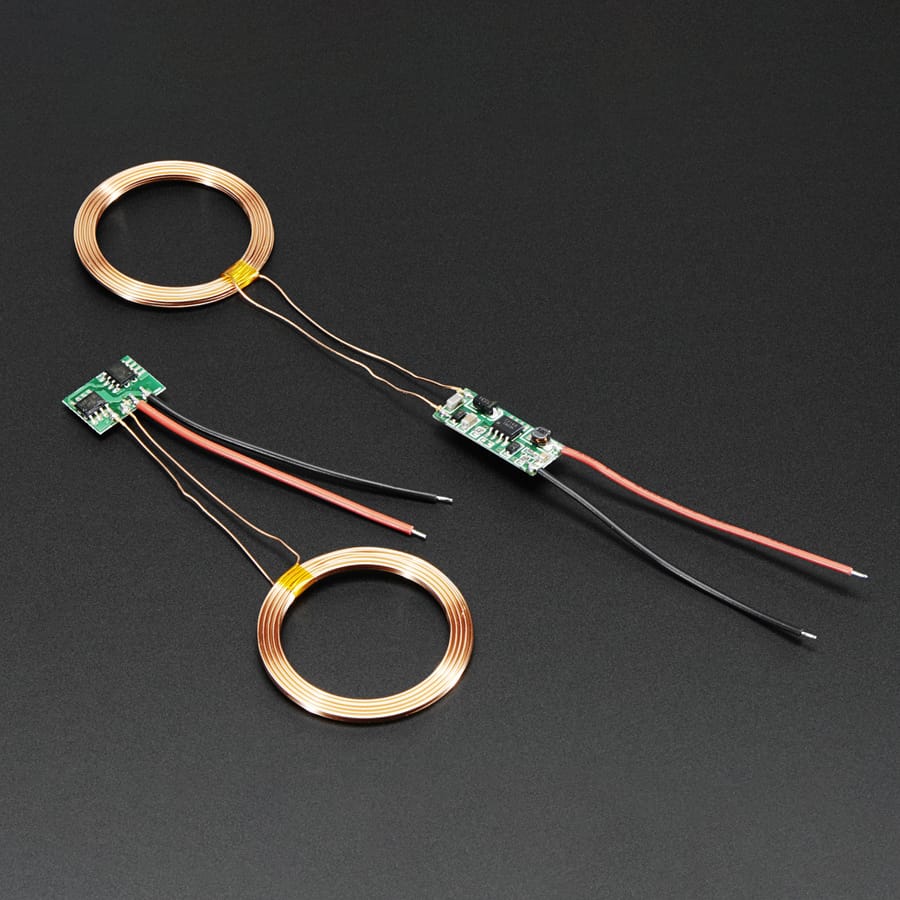 Inductive Charging Set - 5V @ 500mA max by Adafruit - The Pi Hut