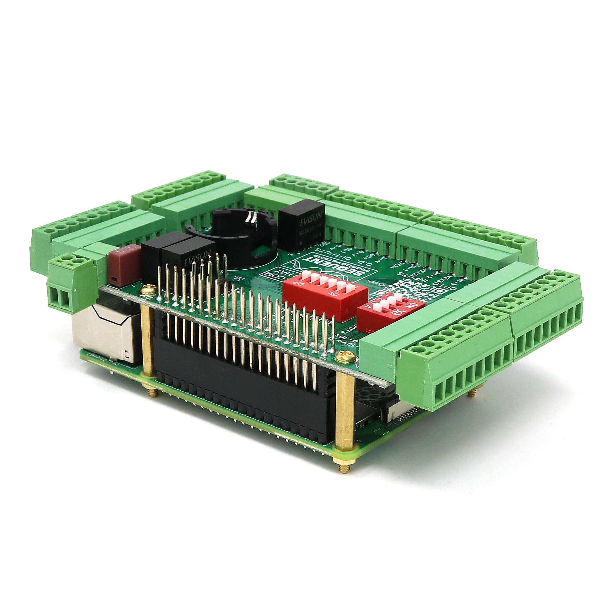 Industrial Automation Stackable Card for Raspberry Pi - The Pi Hut
