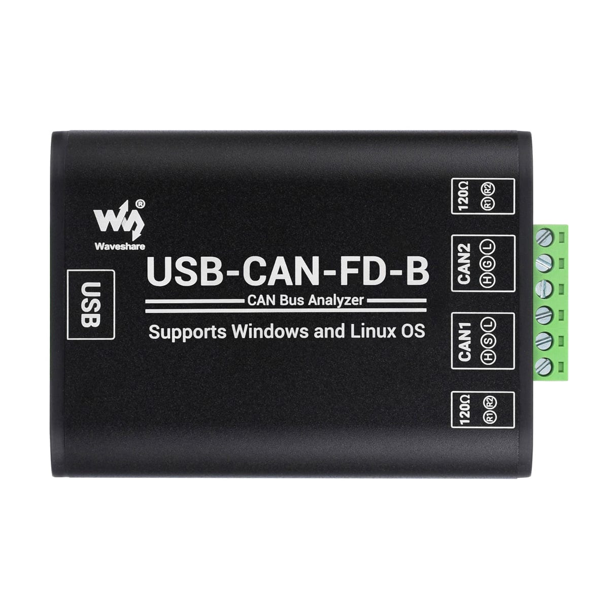 Industrial CAN/CAN FD Bus Adapter (Windows & Linux) by Waveshare - The Pi Hut