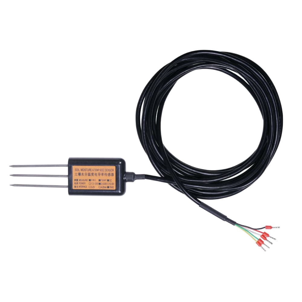 Industrial Soil Moisture & Temperature & EC Sensor MODBUS-RTU RS485 (S-Soil MTEC-02A) by Seeed - The Pi Hut