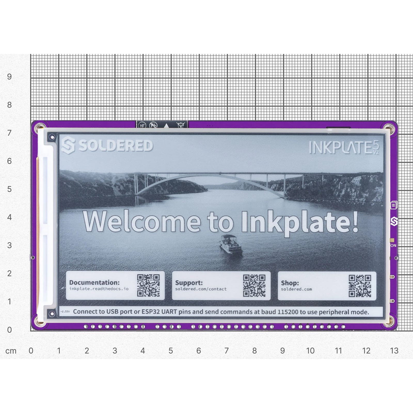 Inkplate 5 Gen2 by Soldered Electronics - The Pi Hut