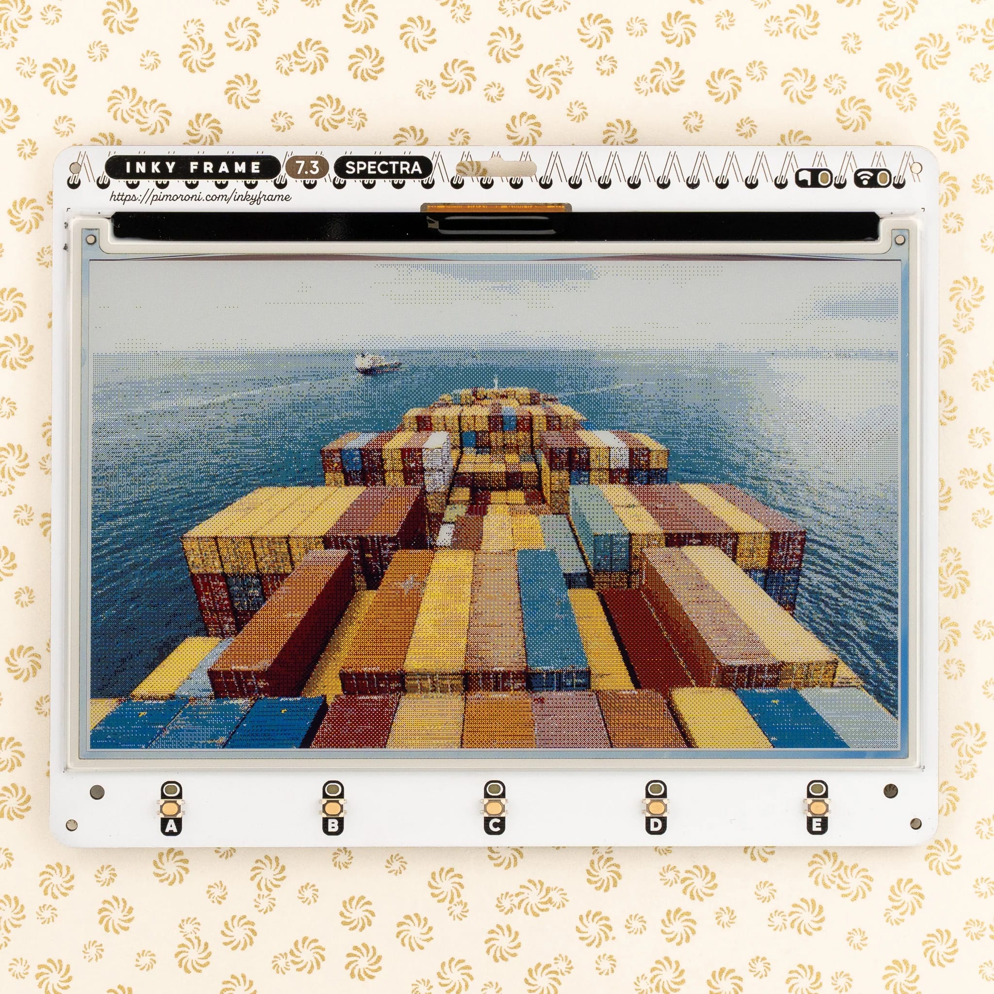 Inky Frame 7.3" (Pico 2 W Aboard) by Pimoroni - The Pi Hut