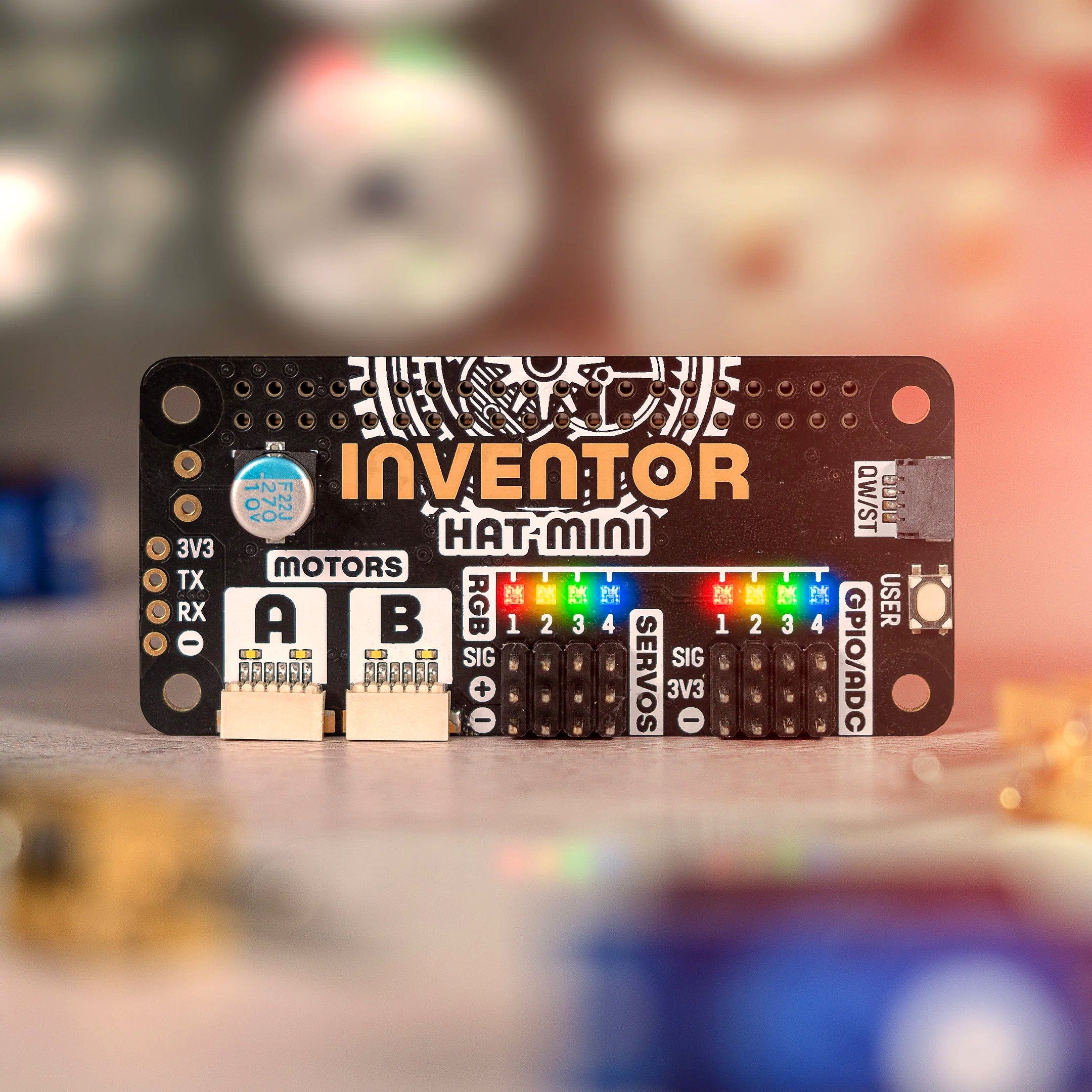 Inventor HAT Mini by Pimoroni - The Pi Hut