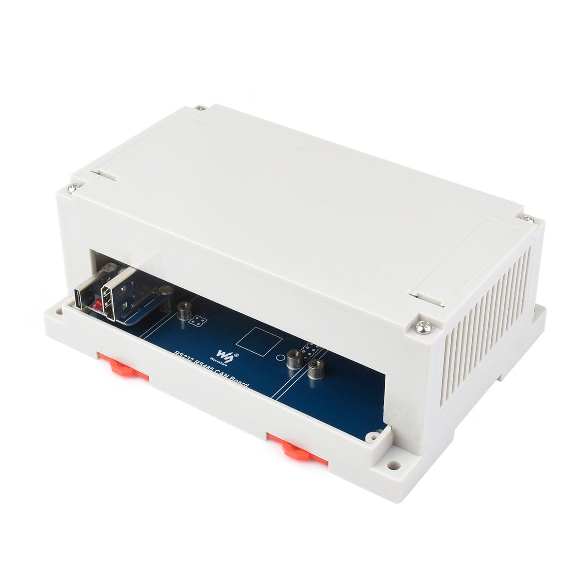 Isolated RS232 / RS485 / CAN / CAN FD Expansion Board for Raspberry Pi 4 & 5 by Waveshare - The Pi Hut