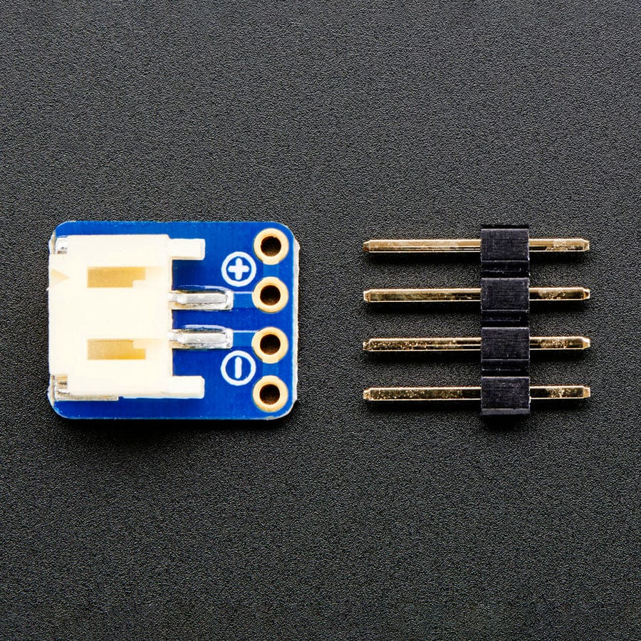 JST-PH 2-Pin SMT Right Angle Breakout Board by Adafruit - The Pi Hut