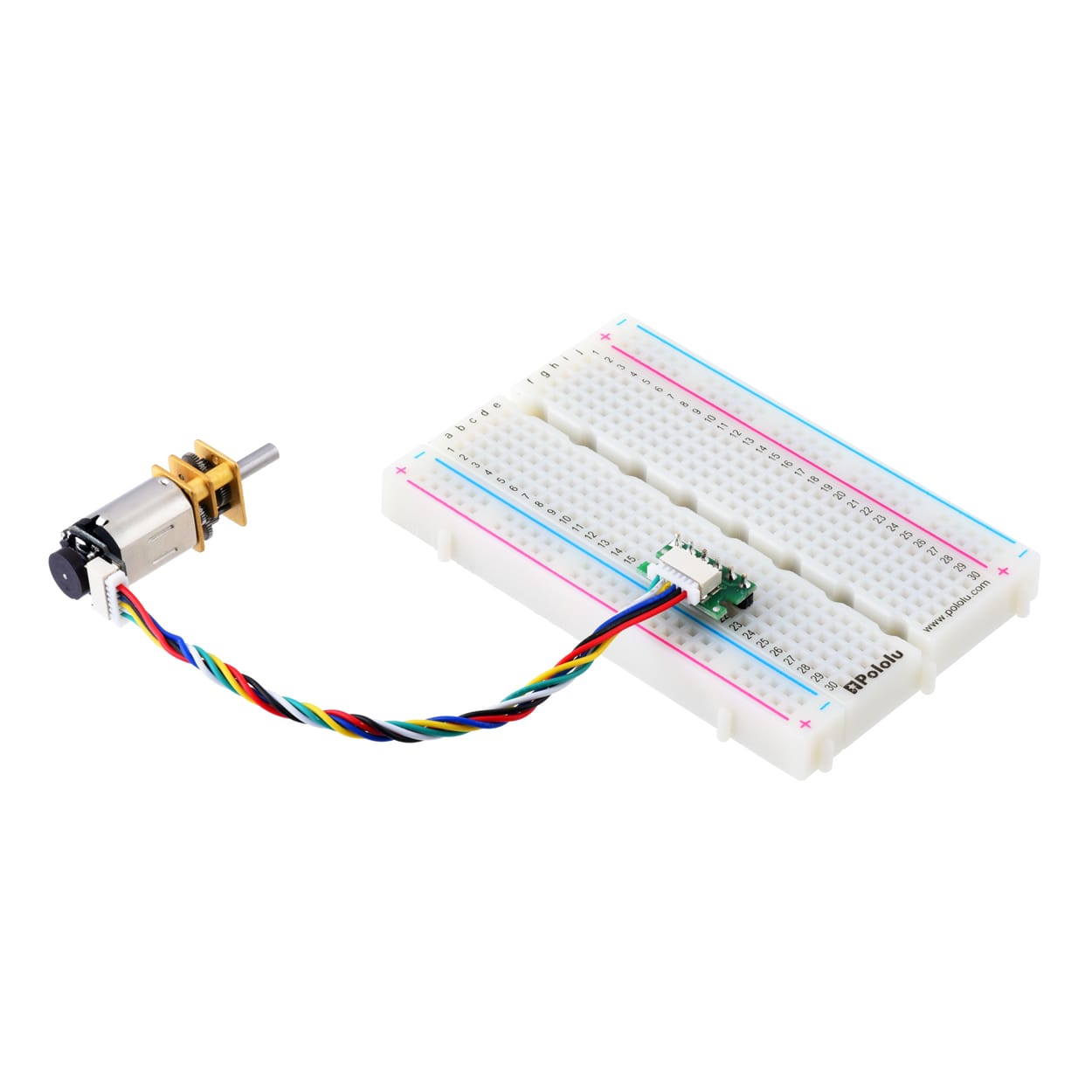 JST SH 6-Pin Cable for Micro Metal Gearmotor Encoders - 63cm by Pololu - The Pi Hut