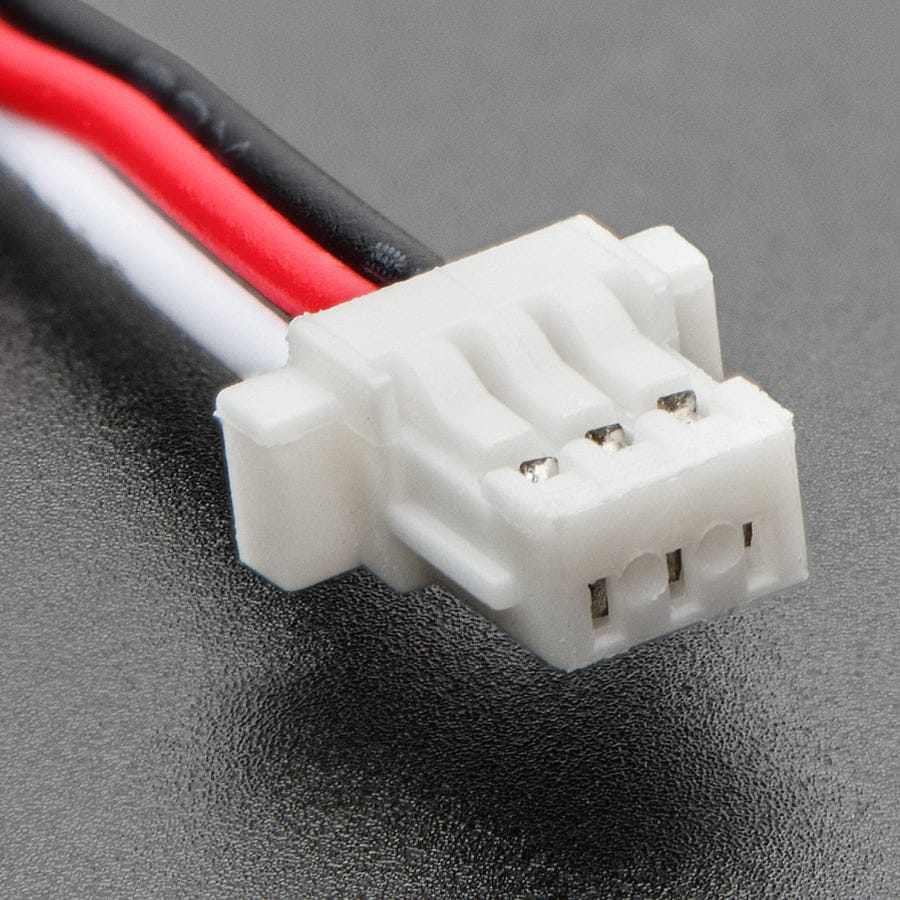JST SH Compatible 1mm Pitch 3-pin Plug-Plug Cable - 100mm long by Adafruit - The Pi Hut