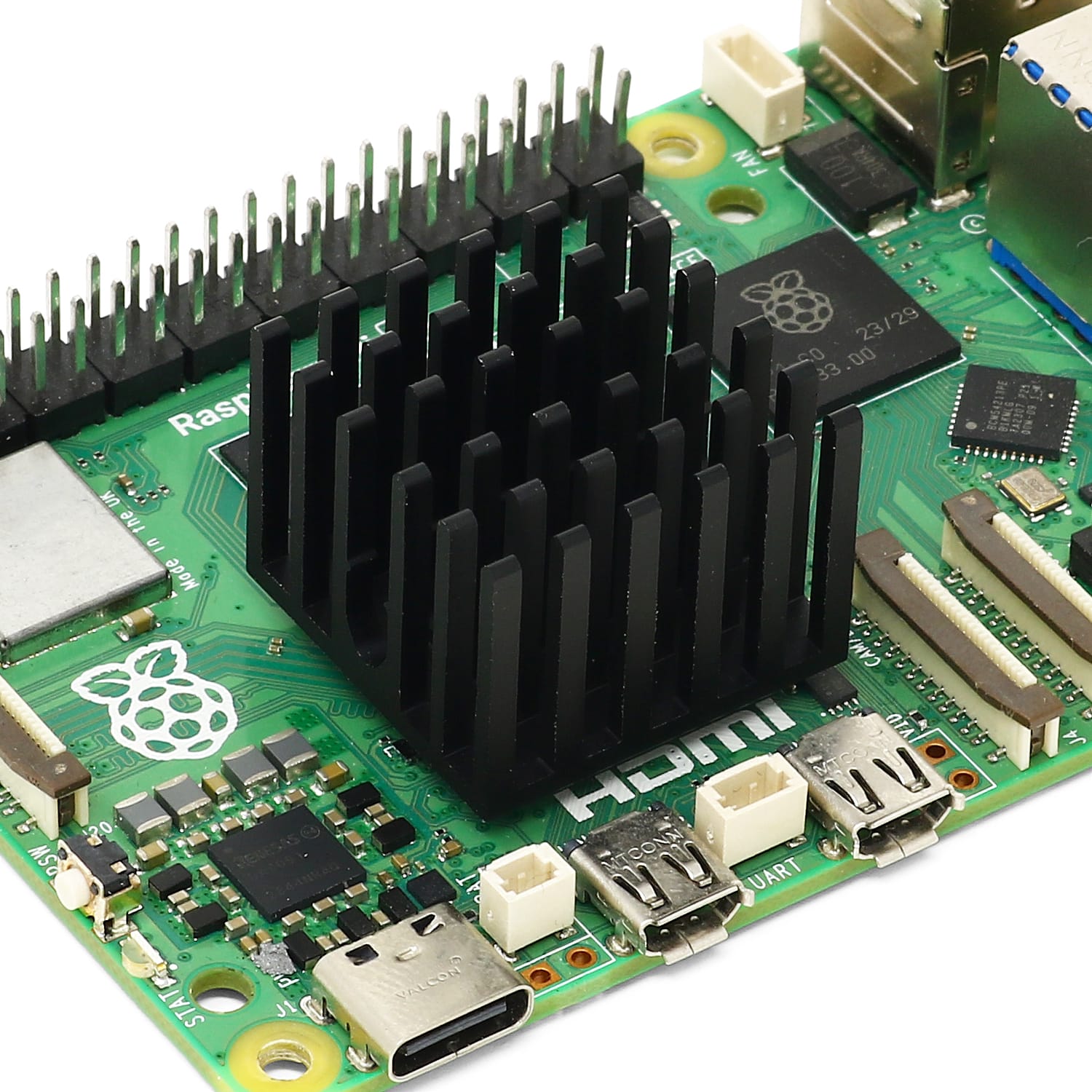 Jumbo Adhesive Heatsink for Raspberry Pi by The Pi Hut - The Pi Hut