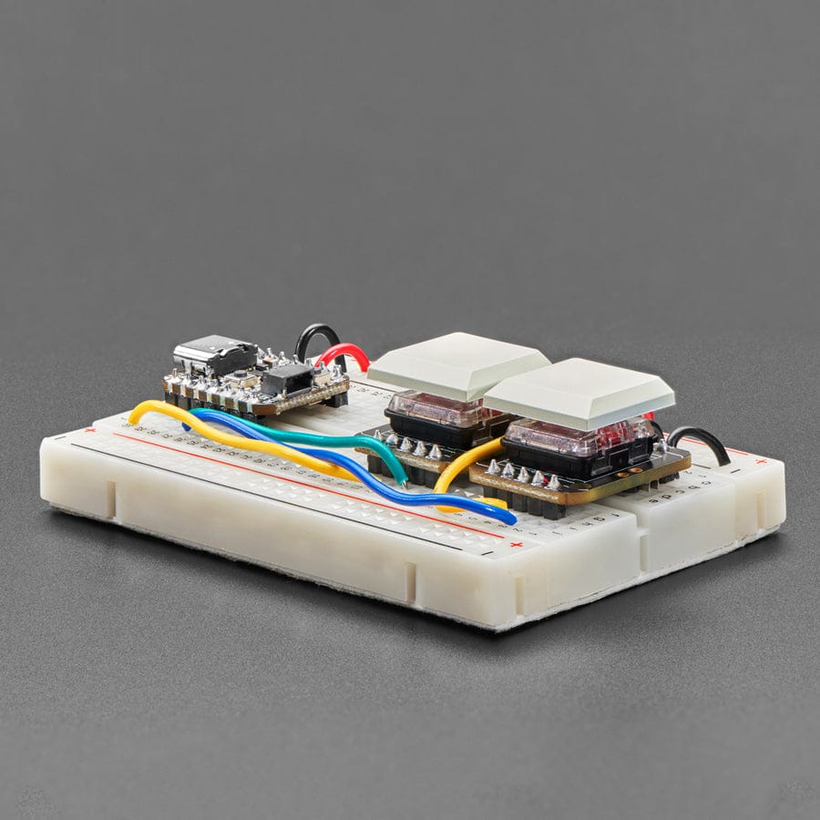 Kailh CHOC Slim Key Caps - Milky White - 10 pack by Adafruit - The Pi Hut